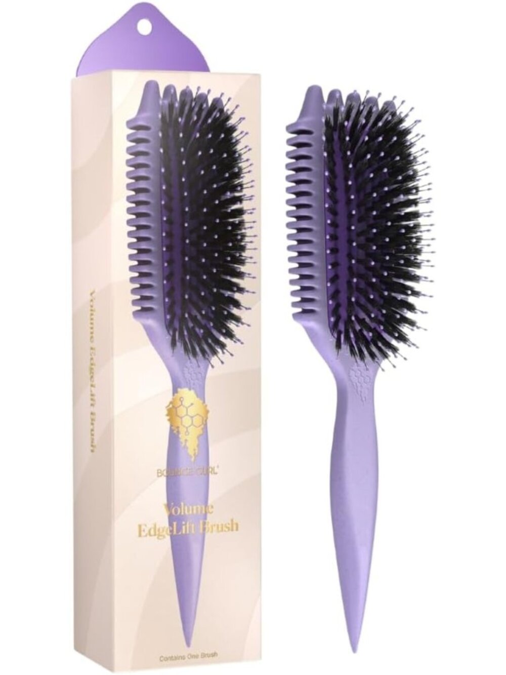 5-in-1 Curl Defining Brush for Volume & Waves - Perfect for Defined Curls